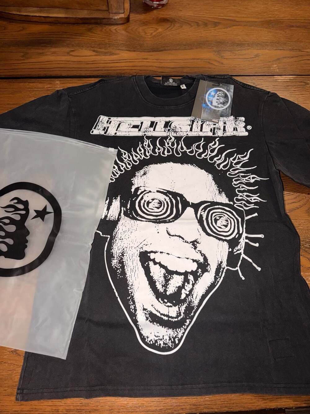 Hellstar Is This What Heaven Sounds Like? Graphic T-Shirt Size L